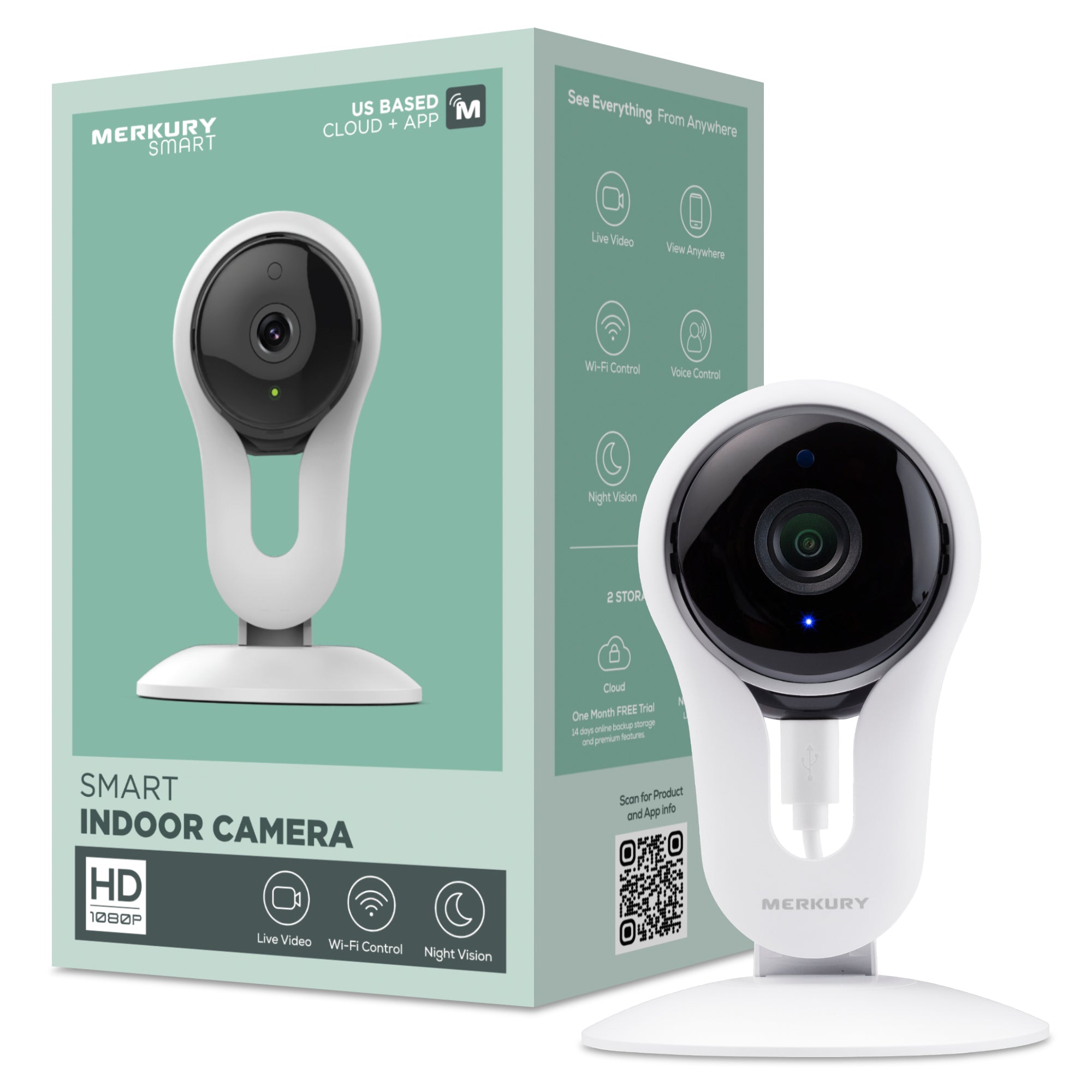 Merkury smart wifi store camera