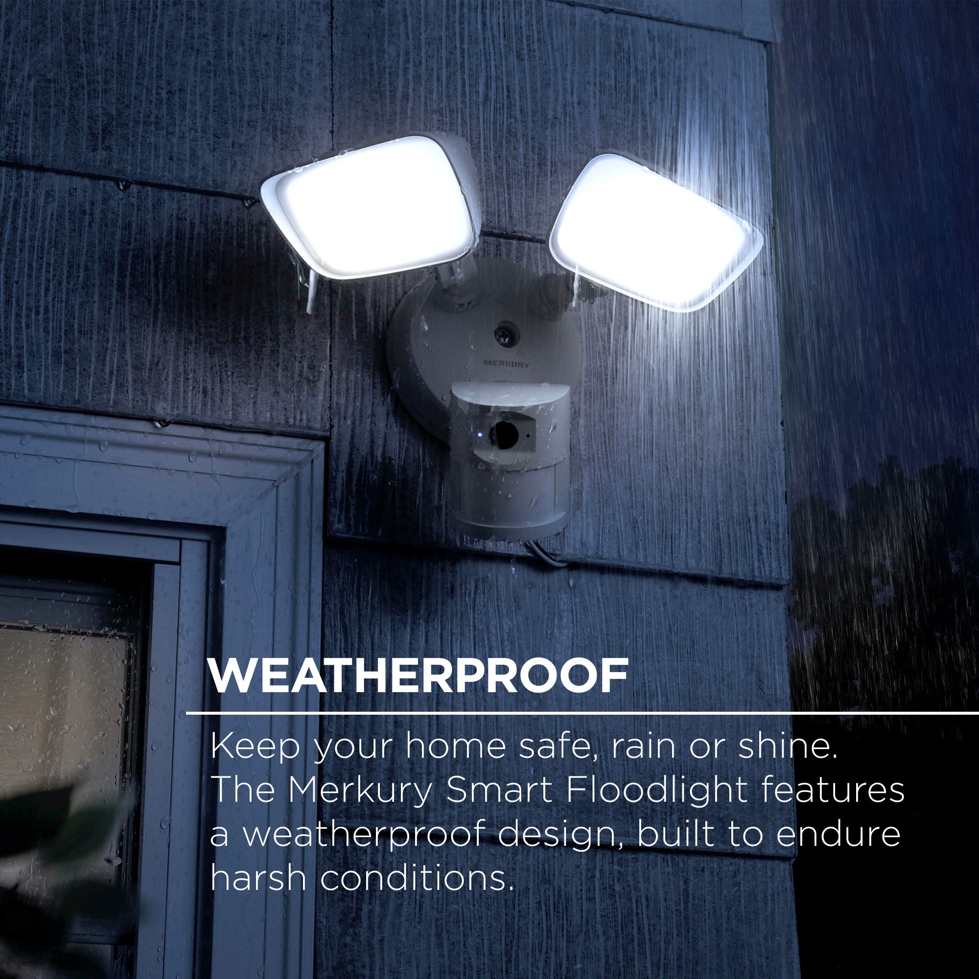 Wired Floodlight Camera with Spotlight