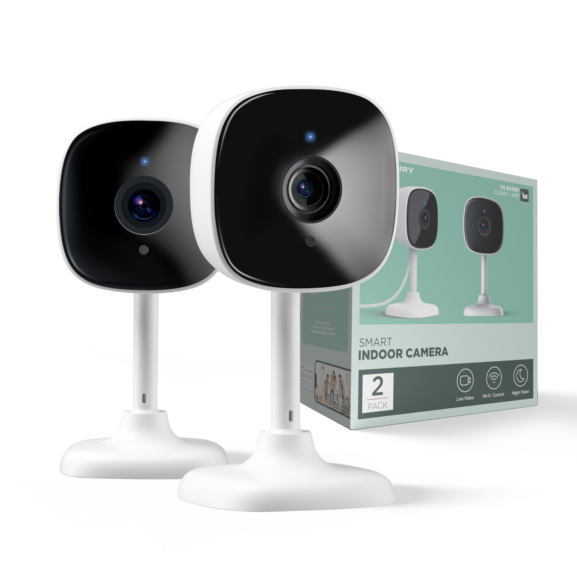 TP-LINK WiFi Camera Tapo C100 Home Security Day/Night view
